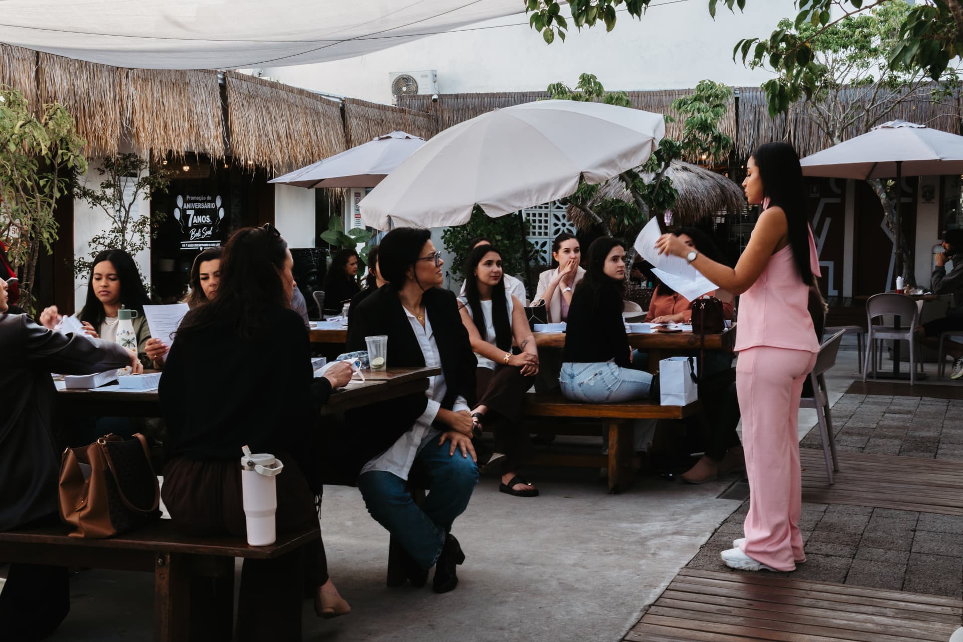 Workshop presencial de capacitação e desenvolvimento de creators no Femina Business Club
